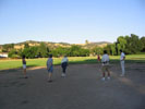 Playing boules